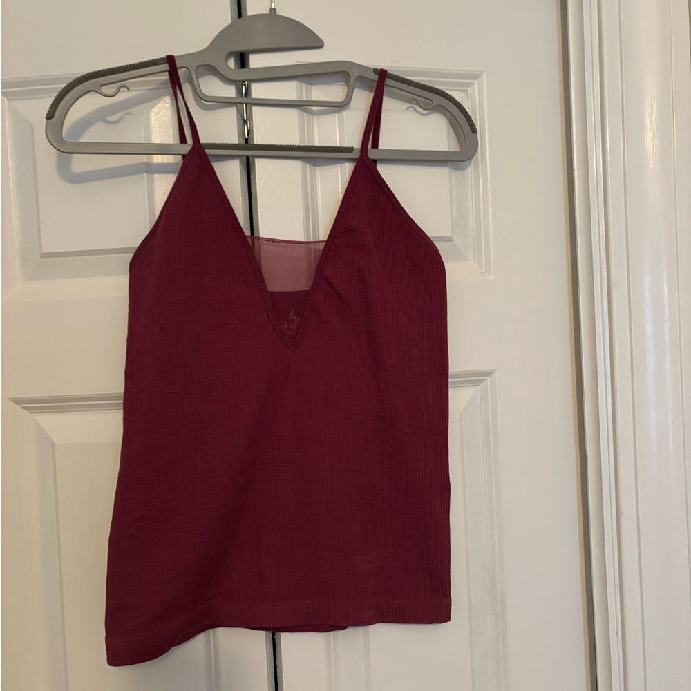 Women's Burgundy Cami Top